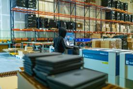 Etching machines at Lexicon's facility