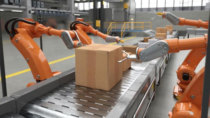 articulated robots common in manufacturing