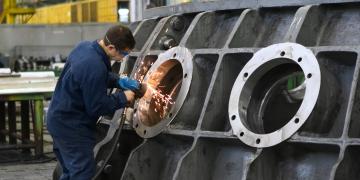 Industry manufacturing metal polishing